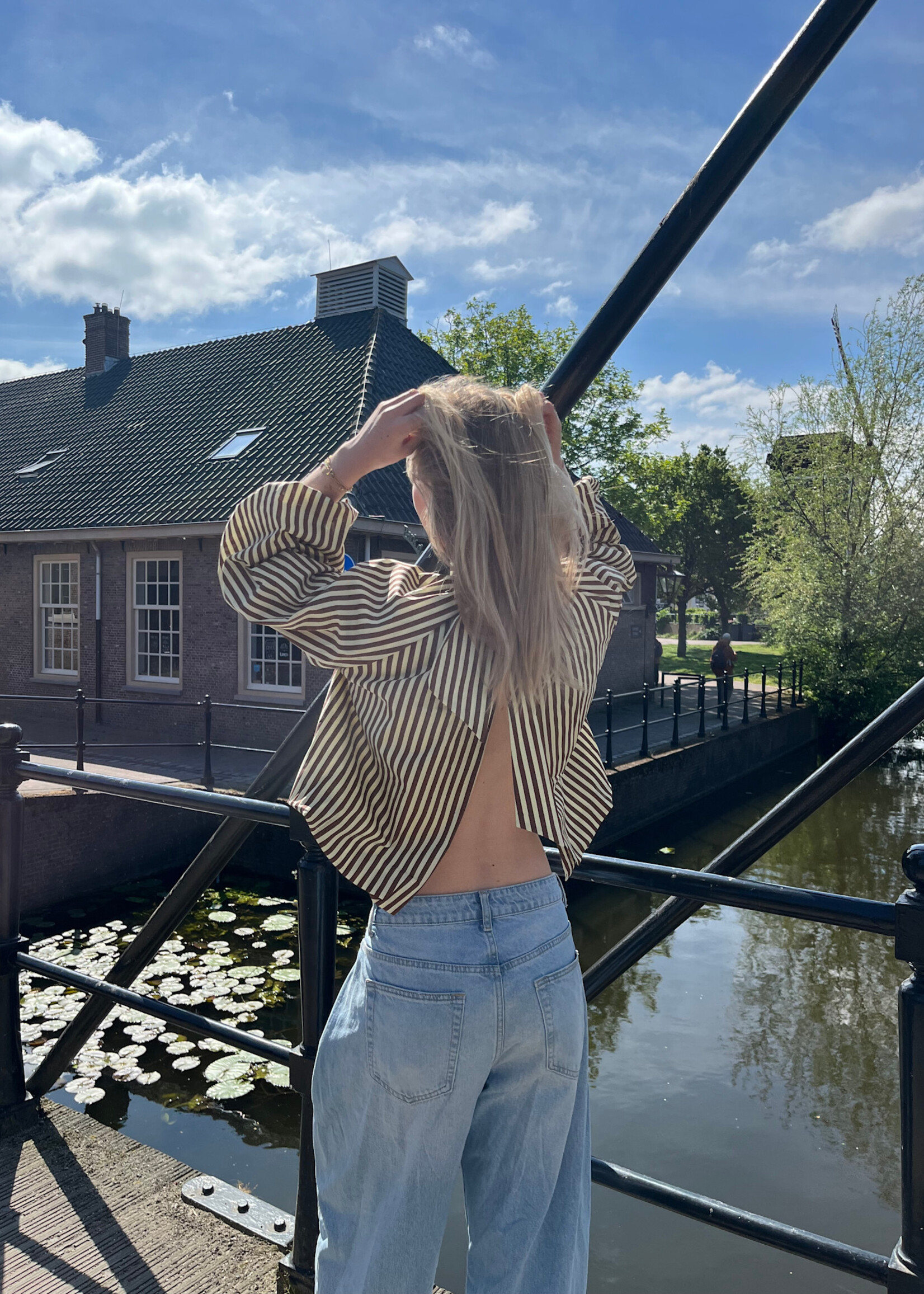 Flo Boutique Top Nomé Yellow/Brown
