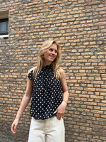 Flo Boutique Top Millie Dots Black