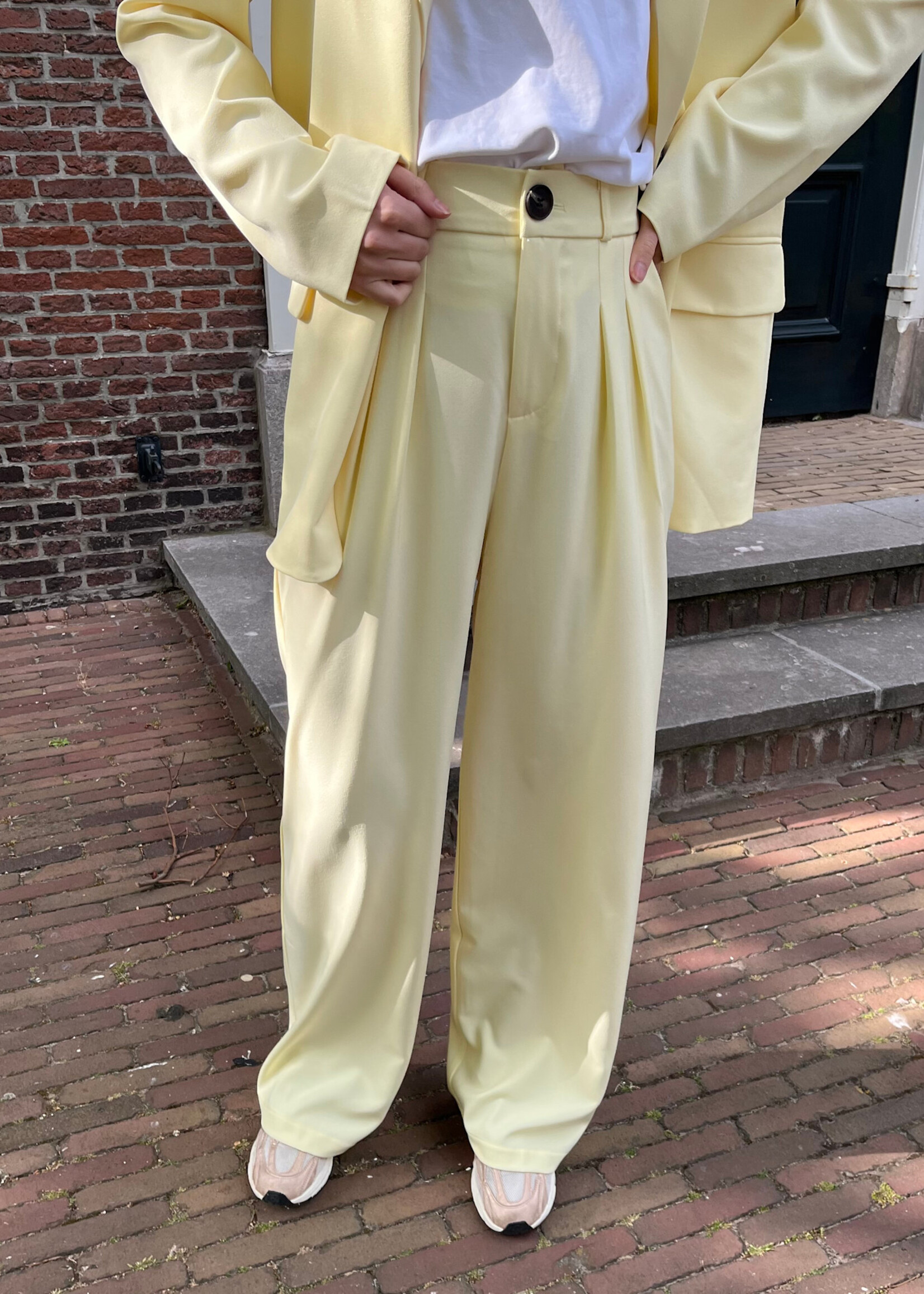 Flo Boutique Pantalon Meike Yellow