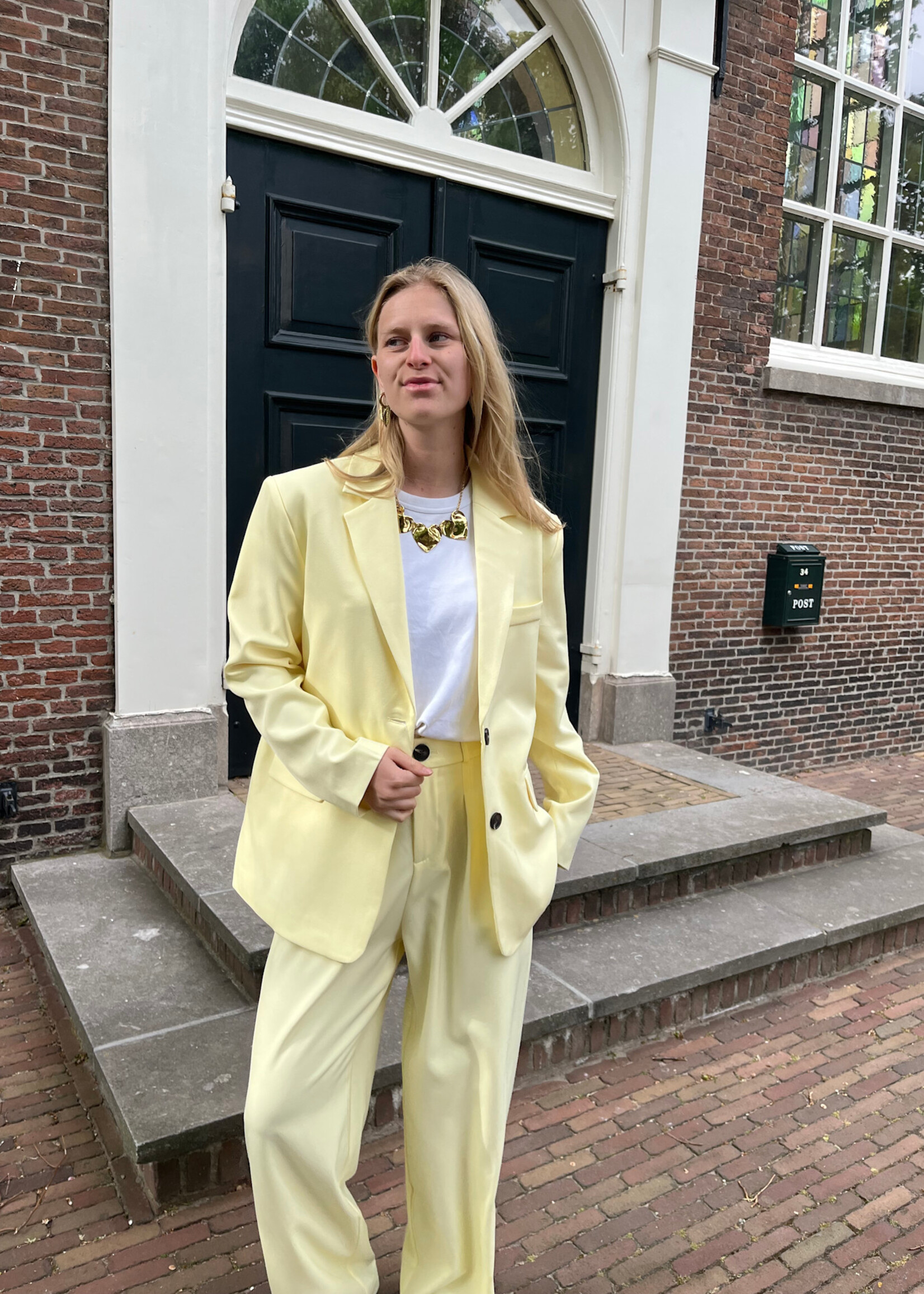 Flo Boutique Pantalon Meike Yellow