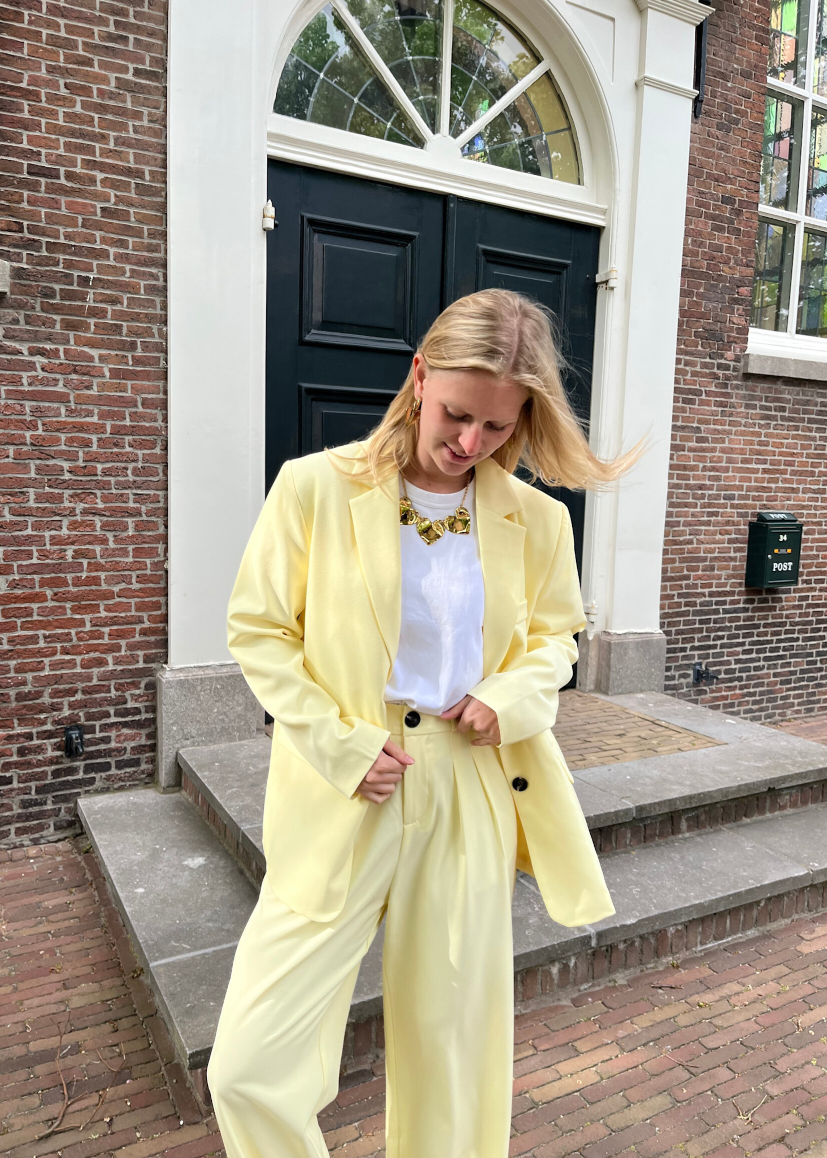 Flo Boutique Pantalon Meike Yellow