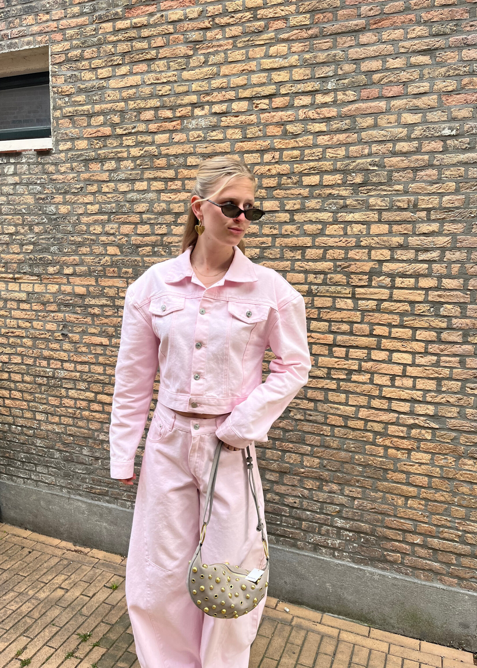 Flo Boutique Balloon Jeans Noa Pink