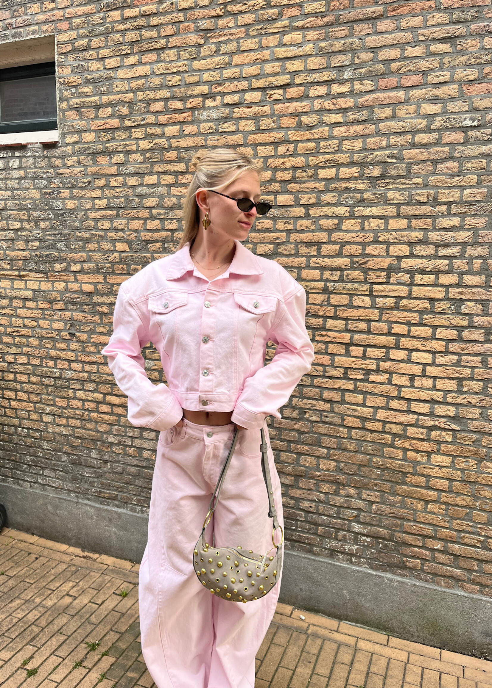 Flo Boutique Balloon Jeans Noa Pink