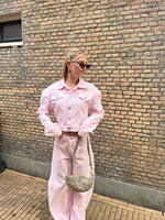 Flo Boutique Denim Jacket Noa Pink