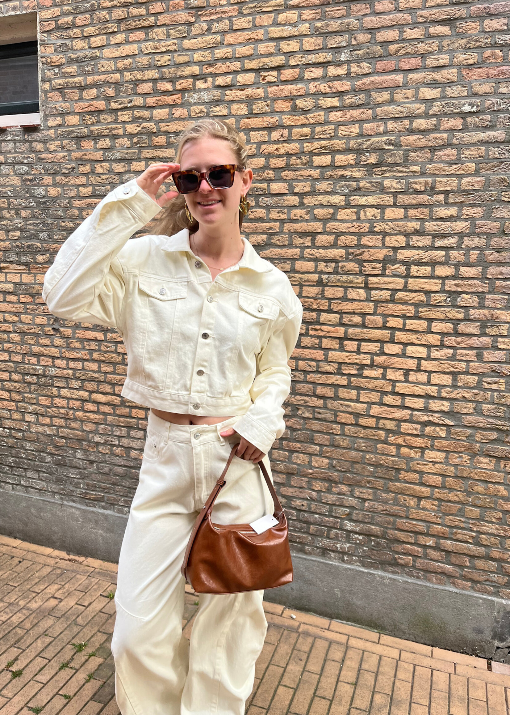 Flo Boutique Balloon Jeans Noa Off-White