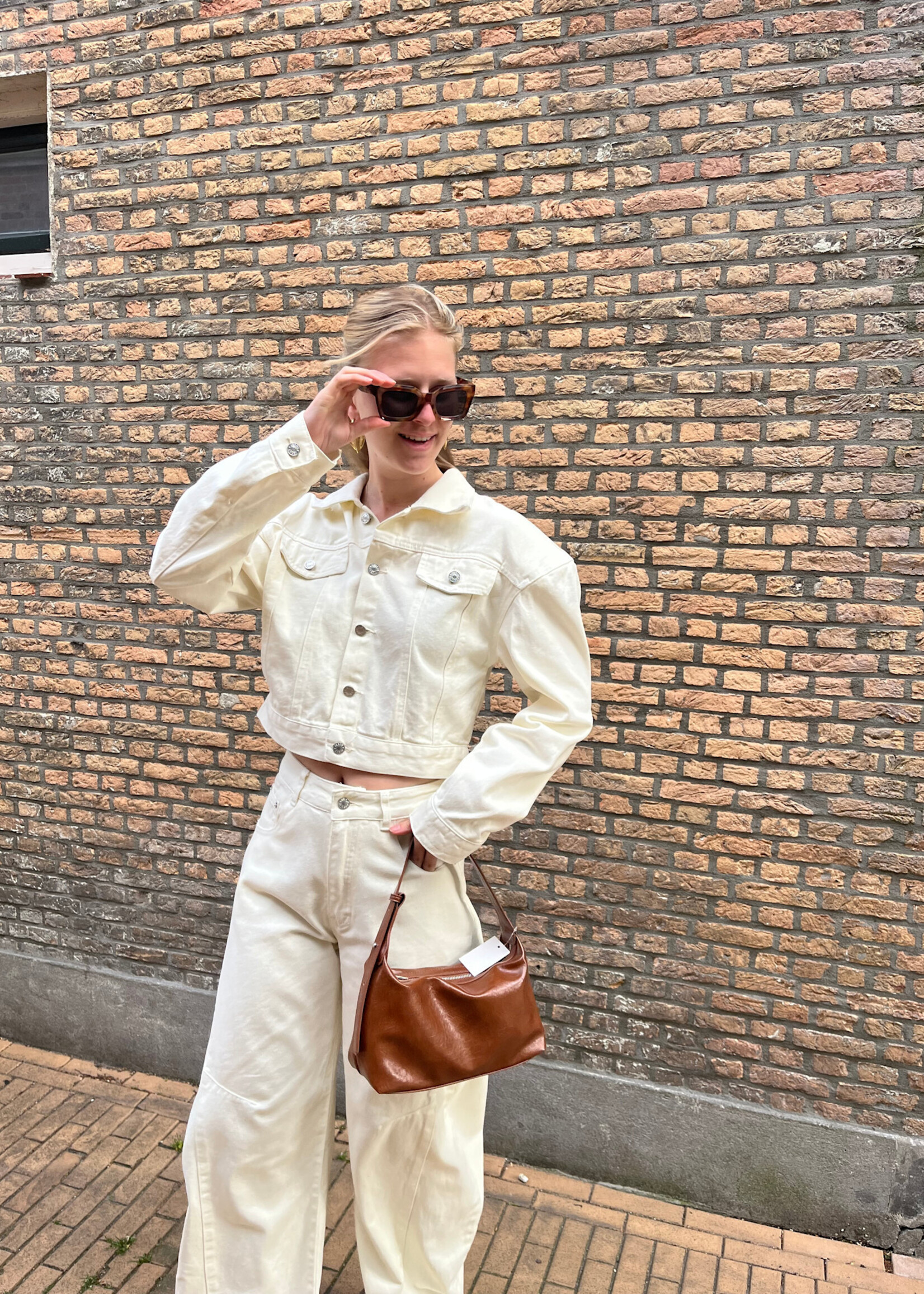 Flo Boutique Denim Jacket Noa Off-White