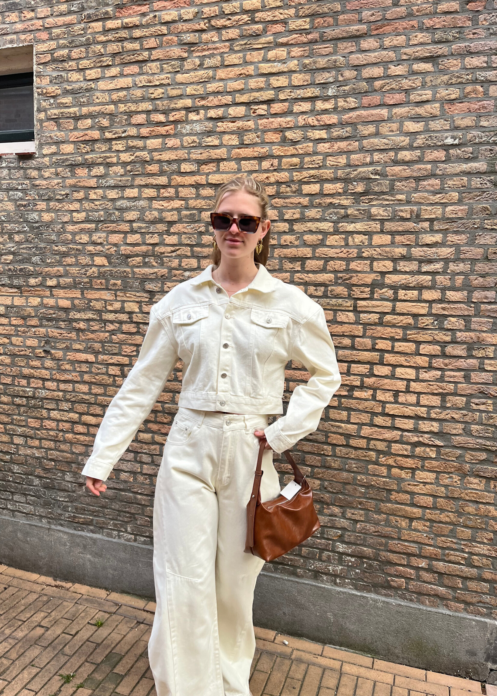 Flo Boutique Denim Jacket Noa Off-White