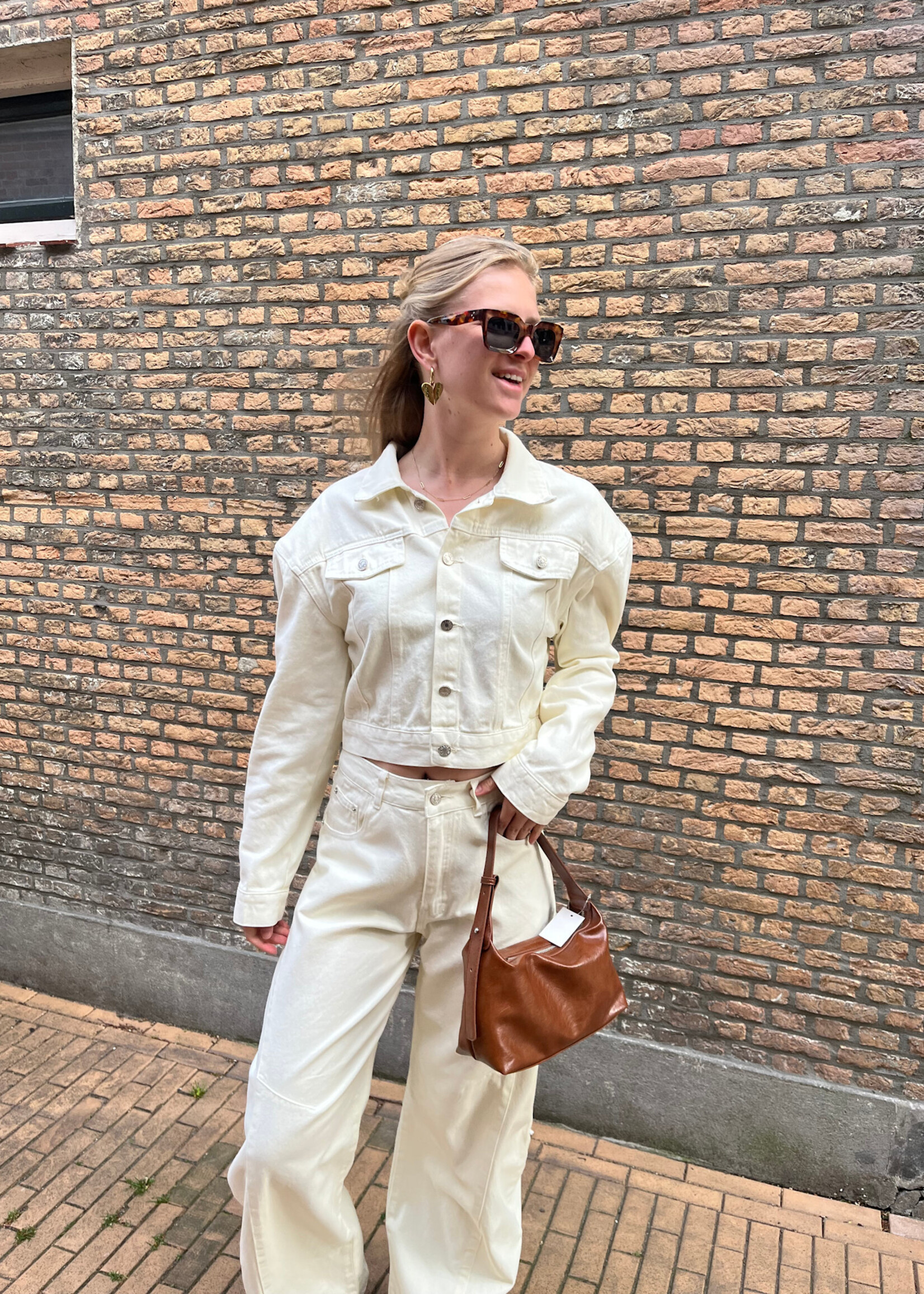 Flo Boutique Denim Jacket Noa Off-White