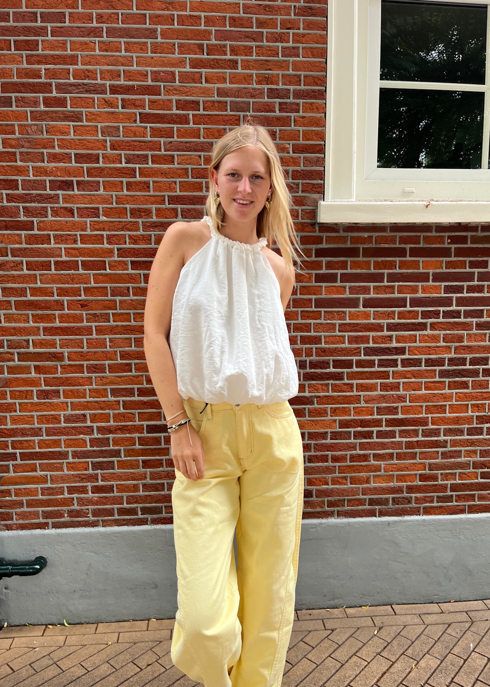 Flo Boutique Yellow Jeans Maeve
