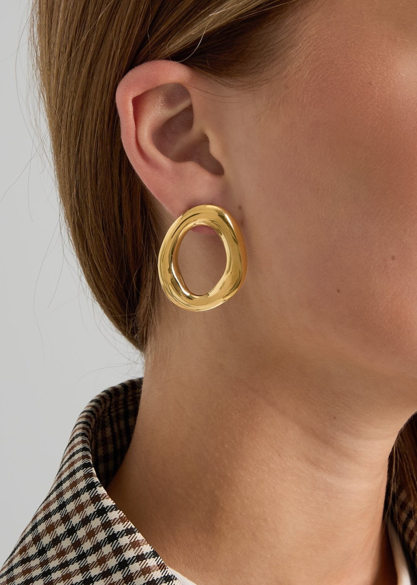 Flo Boutique Oorbellen Oval