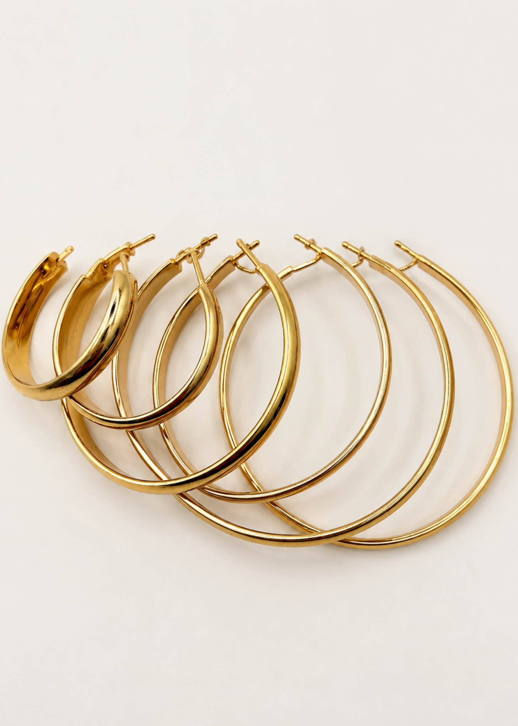 Flo Boutique Basic hoops goud