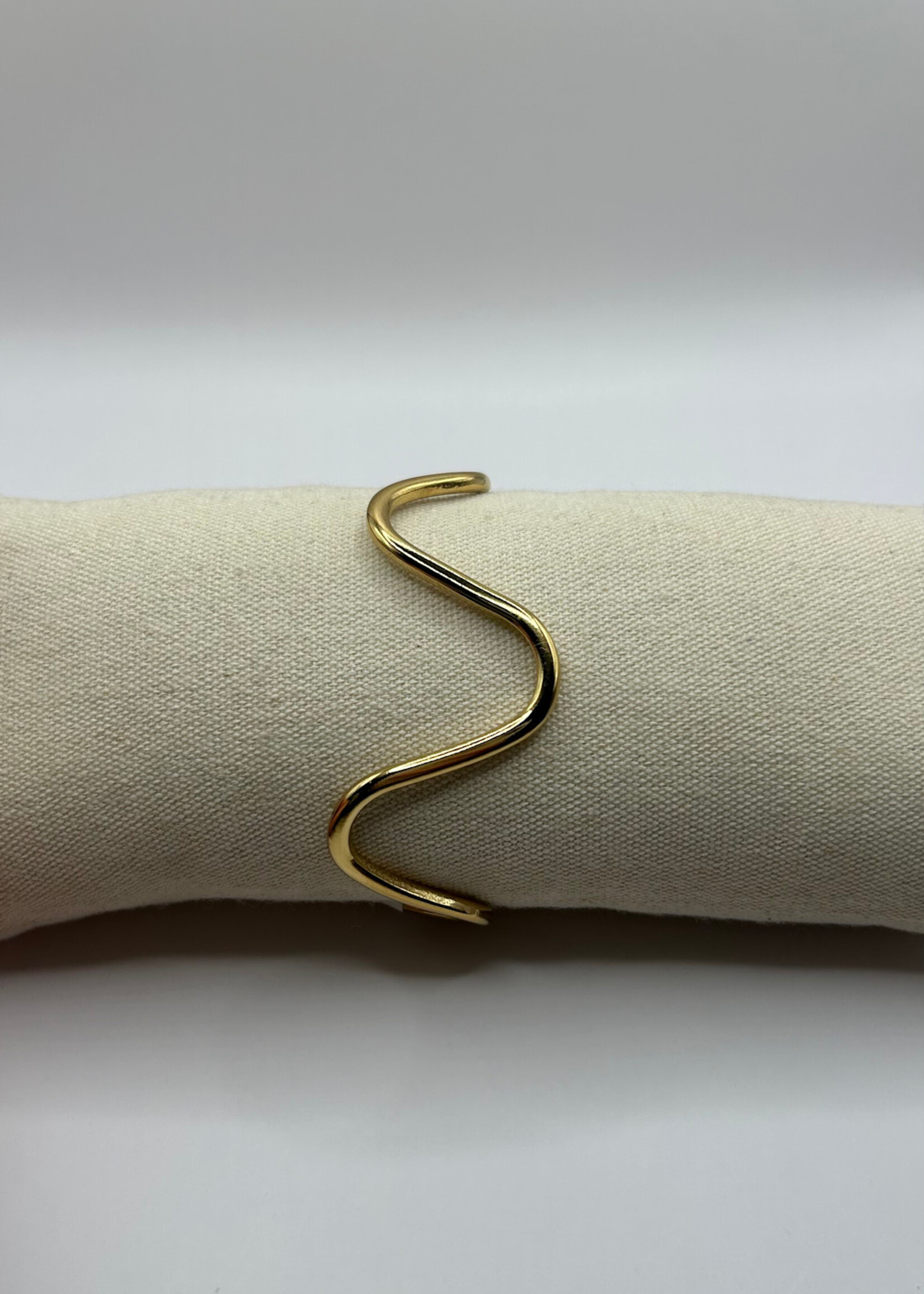 Flo Boutique Bangle Wave Goud