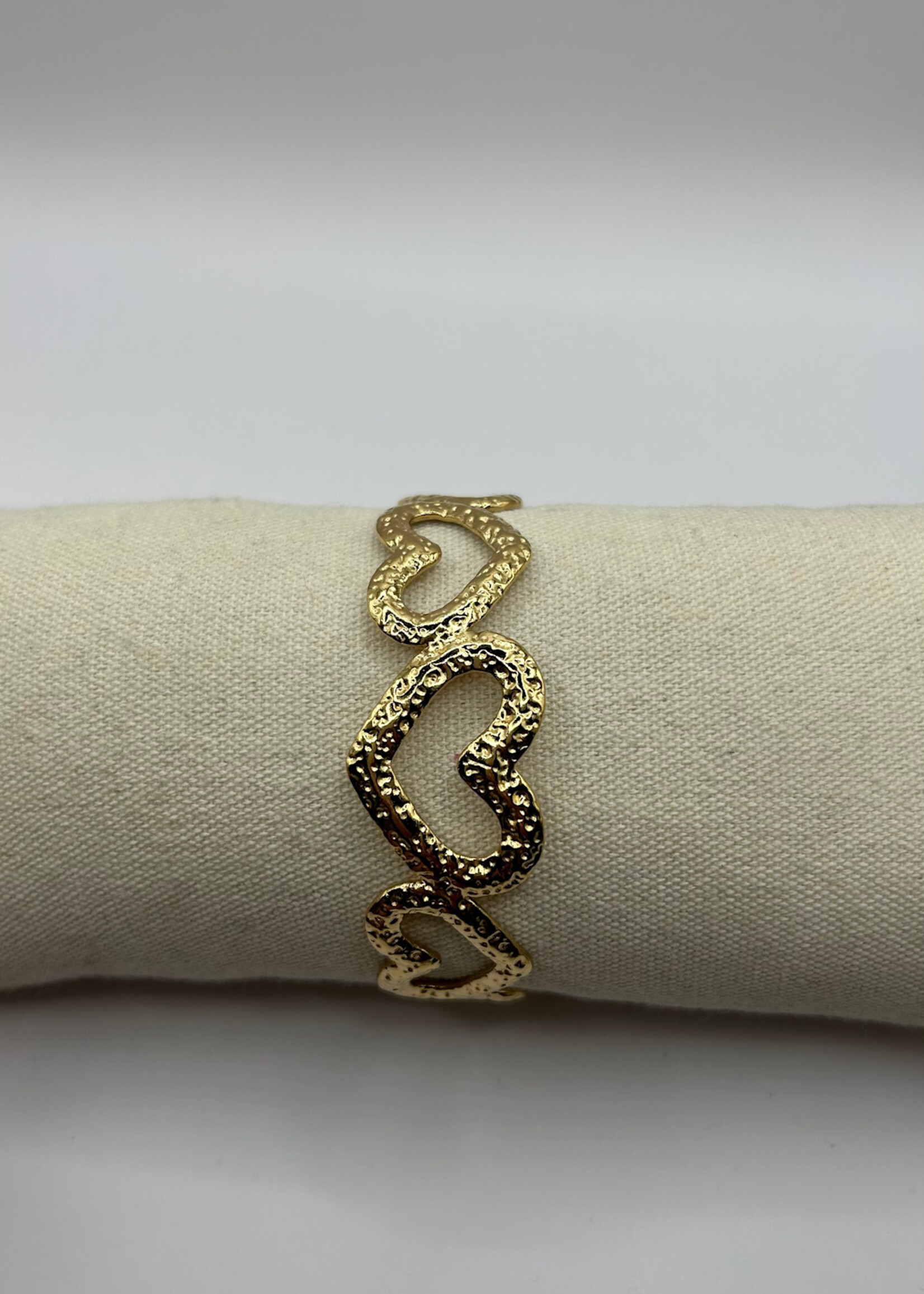 Flo Boutique Bangle Crushed Hearts