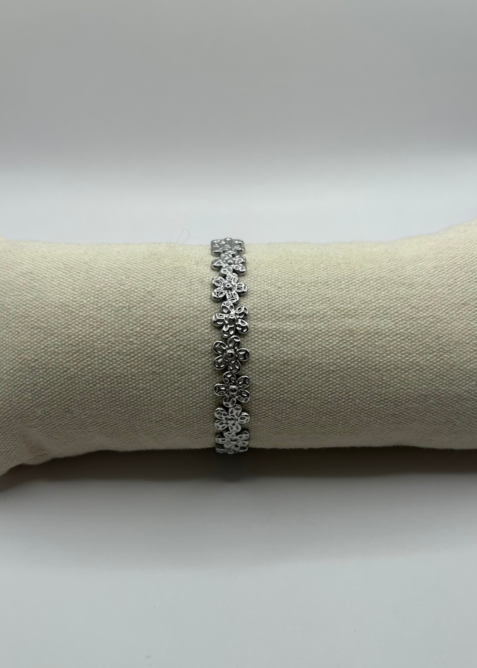 Flo Boutique Bangle Bloom Zilver
