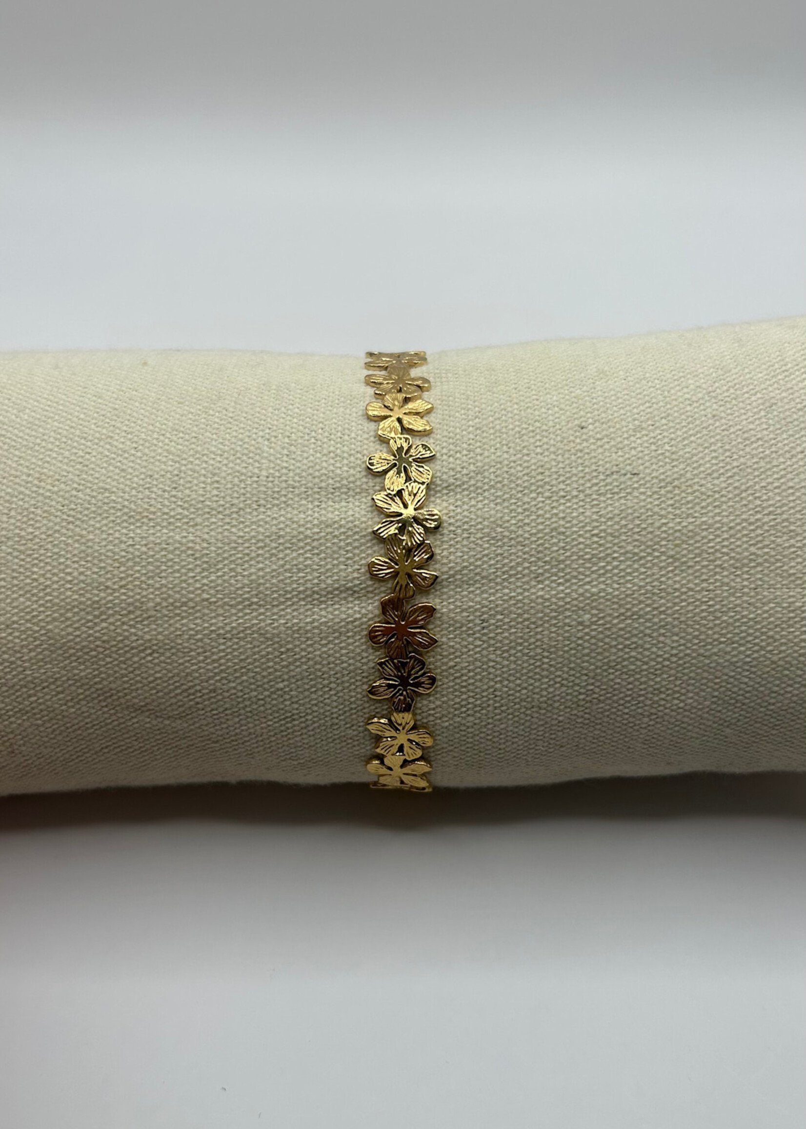 Flo Boutique Bangle Flowerfield Goud