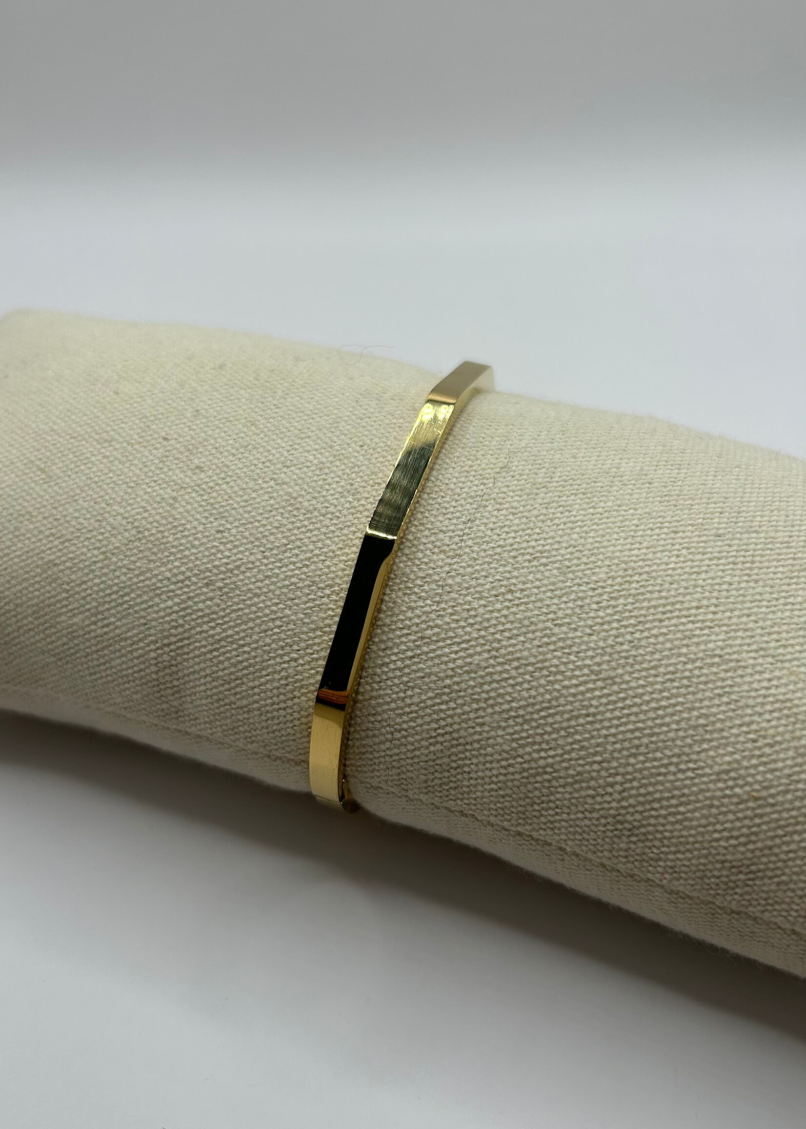 Flo Boutique Shaped Bangle Goud