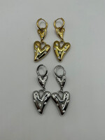 Flo Boutique Oorbellen Double Amour