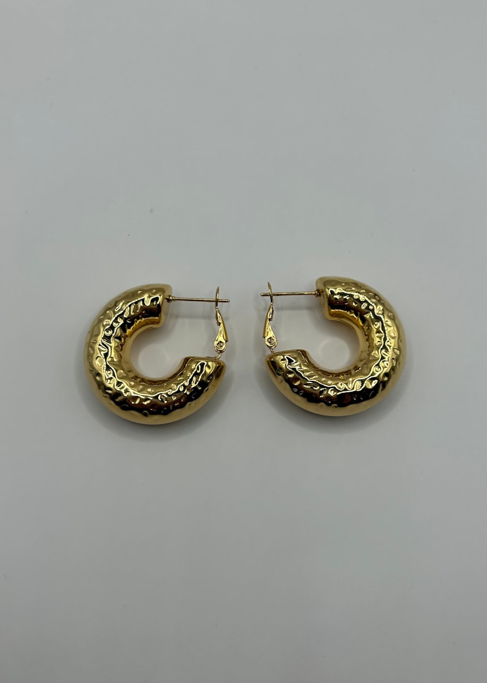Flo Boutique Hammered Hoops