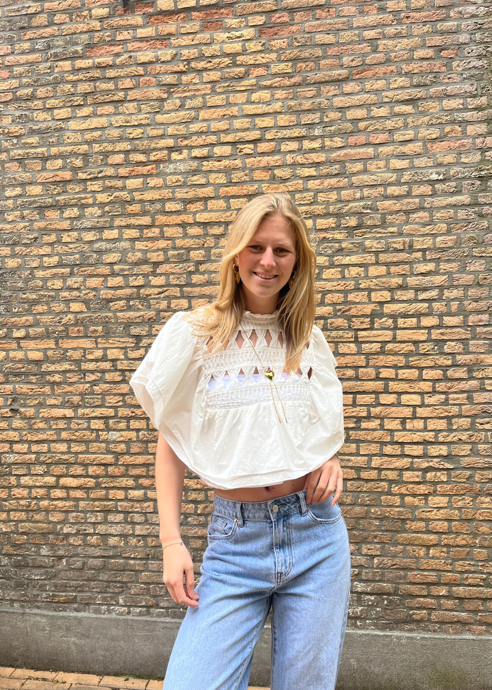 Flo Boutique Top Loa White