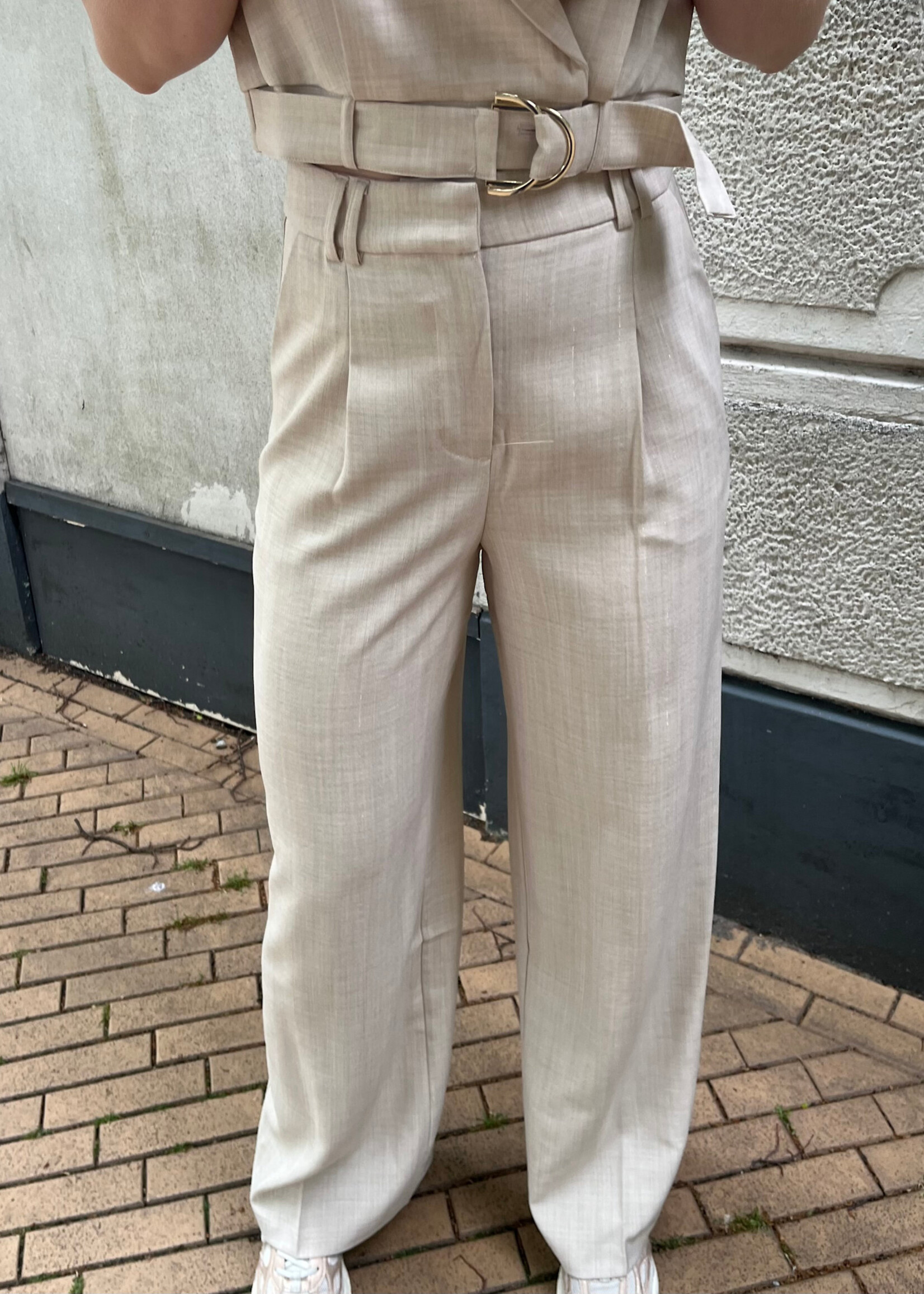 Flo Boutique Pantalon Zaar Beige