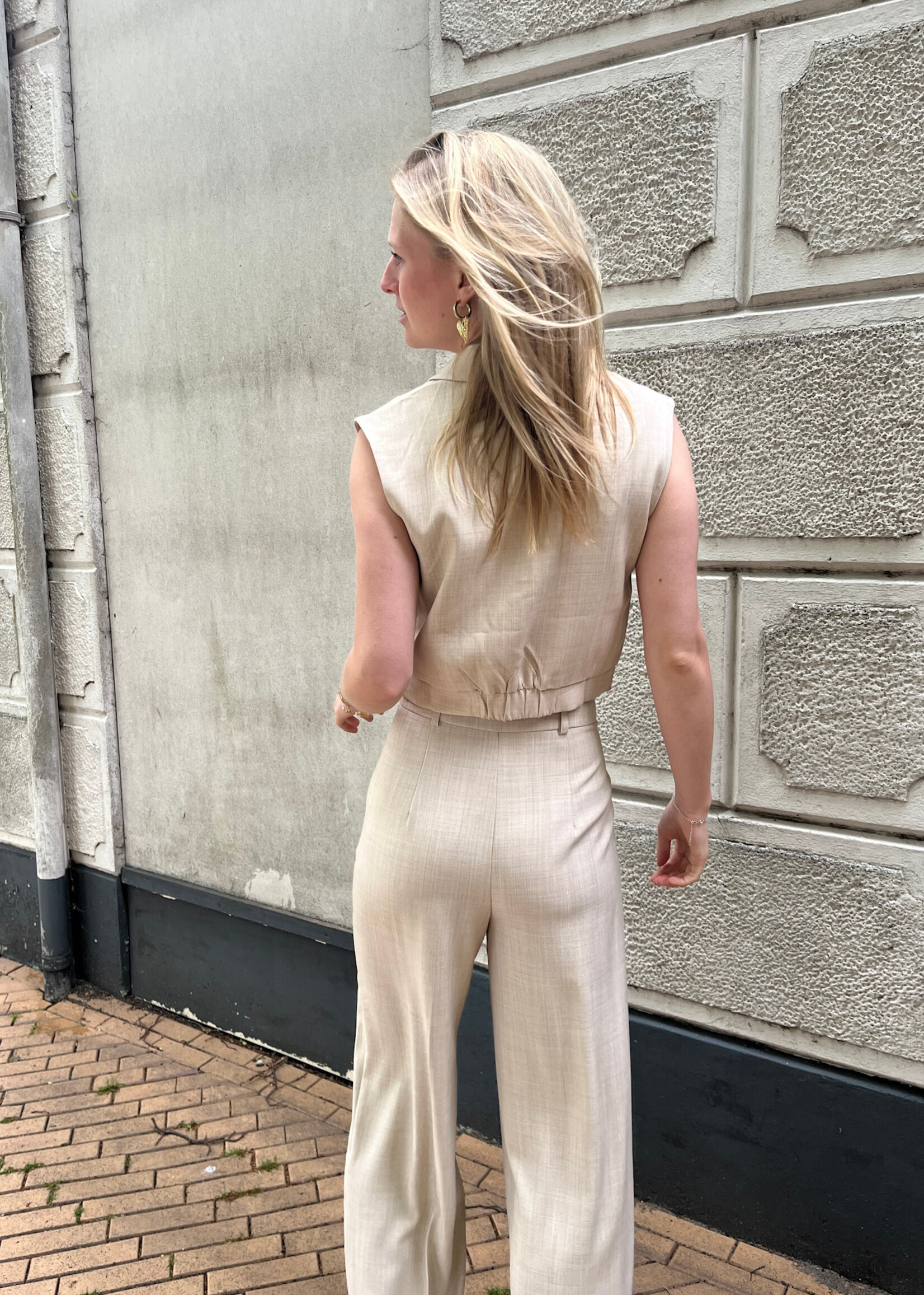 Flo Boutique Pantalon Zaar Beige