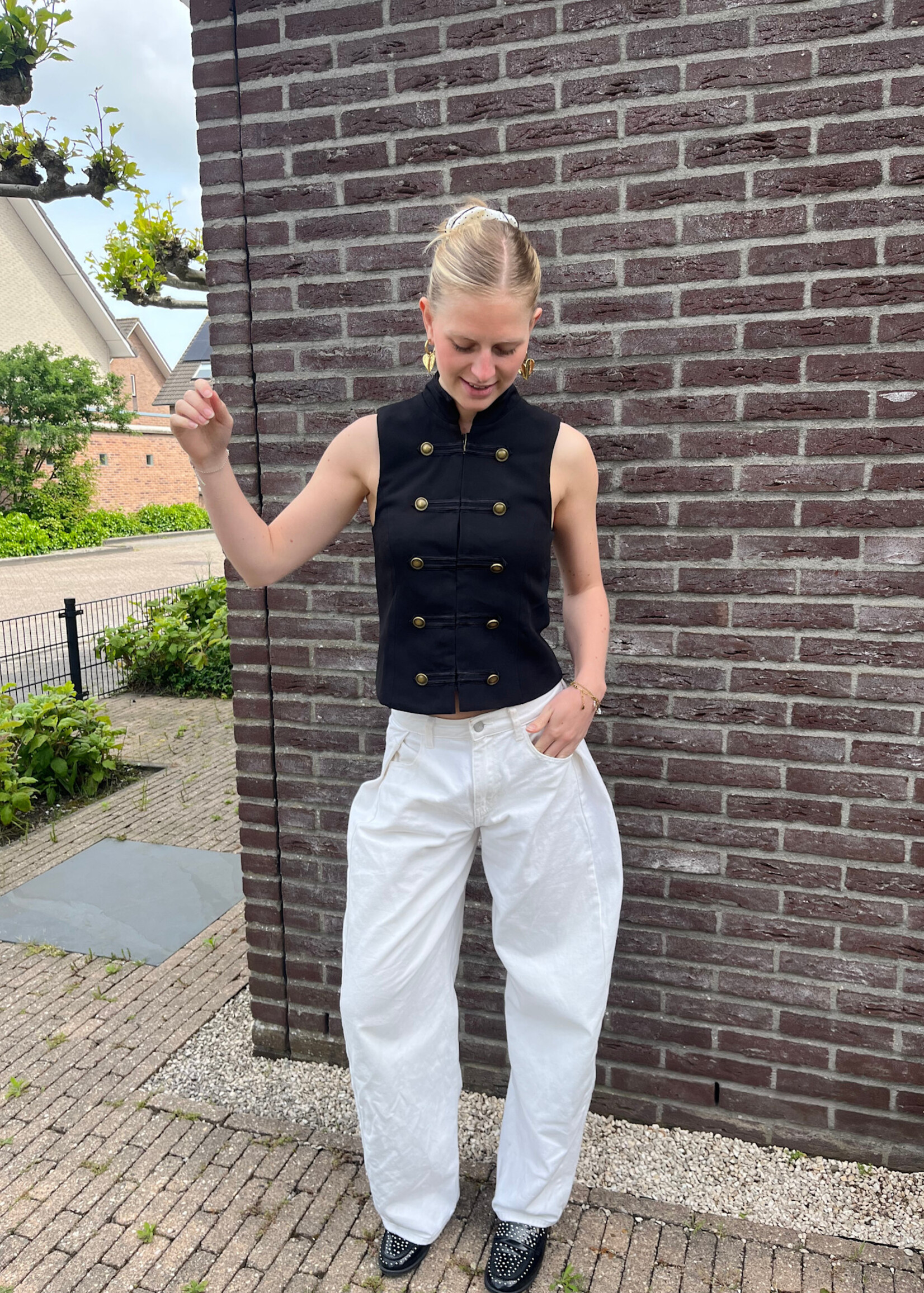 Flo Boutique Top Napoli Black