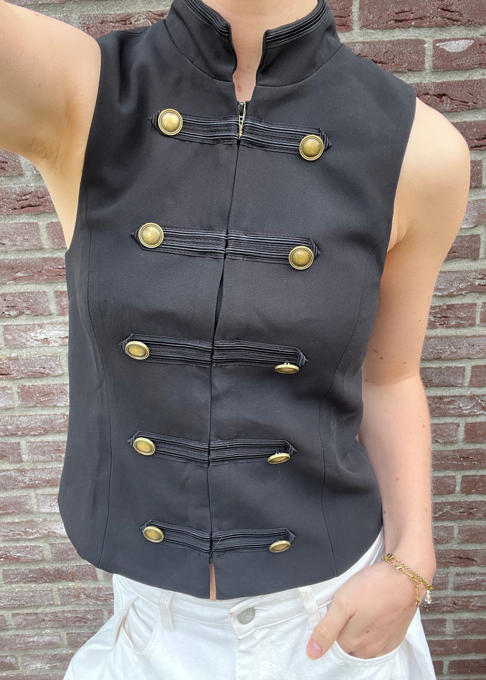 Flo Boutique Top Napoli Black