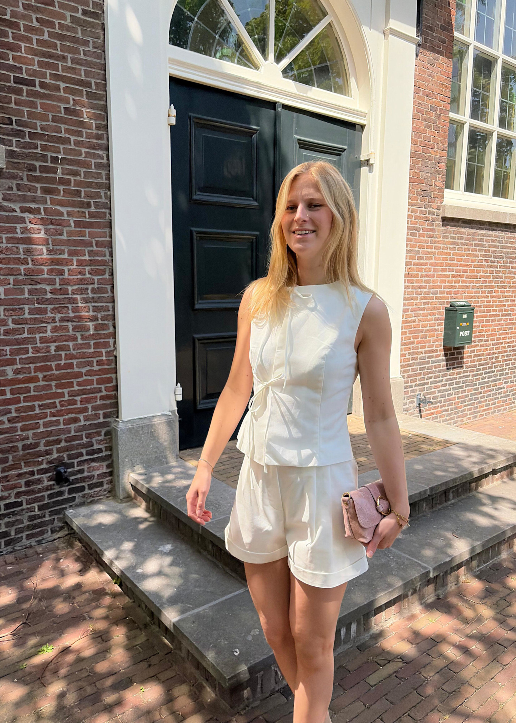 Flo Boutique Short Merel White