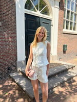 Flo Boutique Gilet Merel White