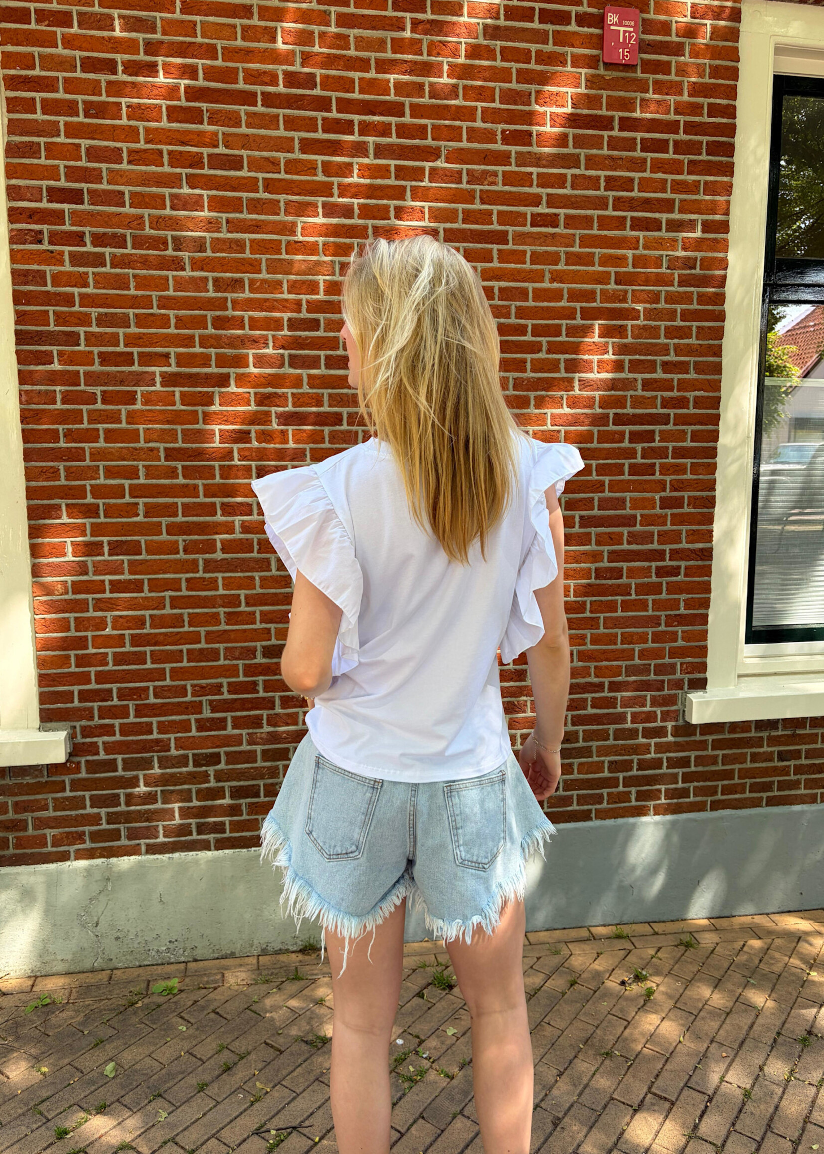 Flo Boutique Ruffle Tee You're my  Lobster