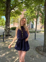 Flo Boutique Jurkje Livy Navy