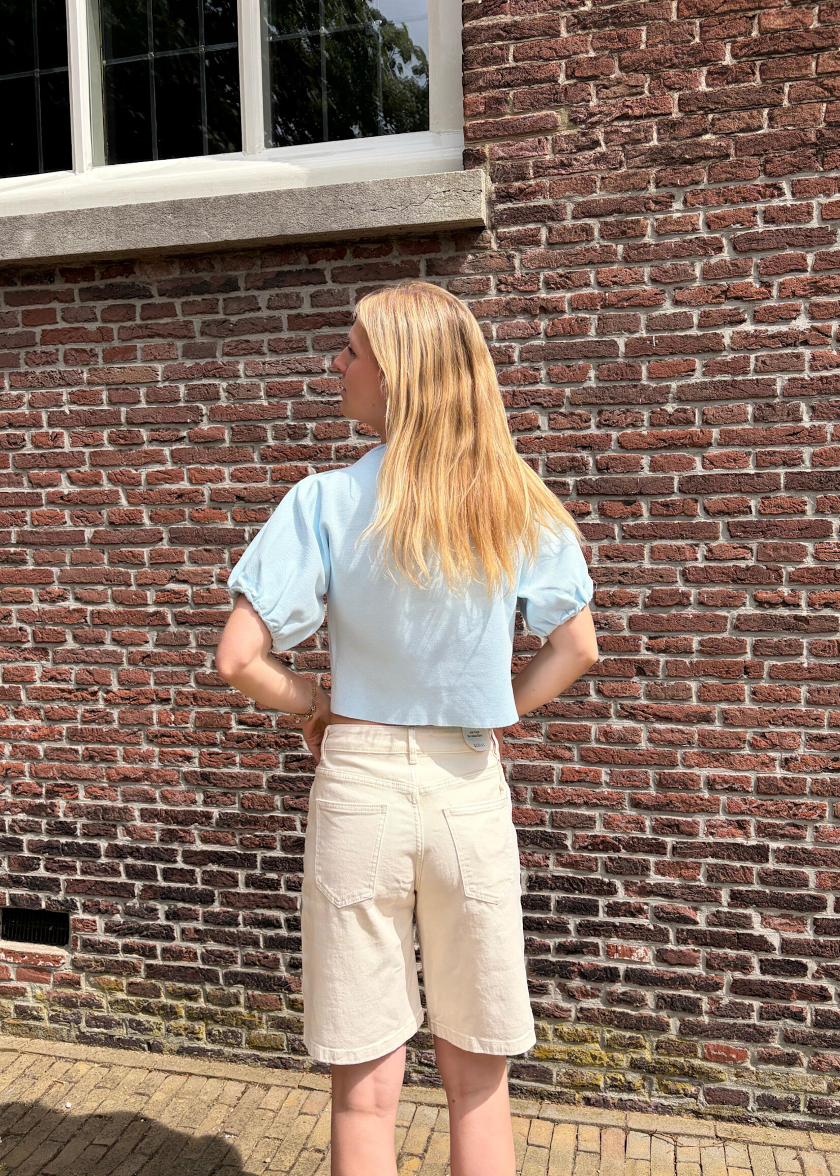 Flo Boutique Top Puck Blue