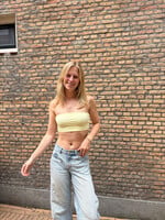 Flo Boutique Basic Bandeau top Yellow