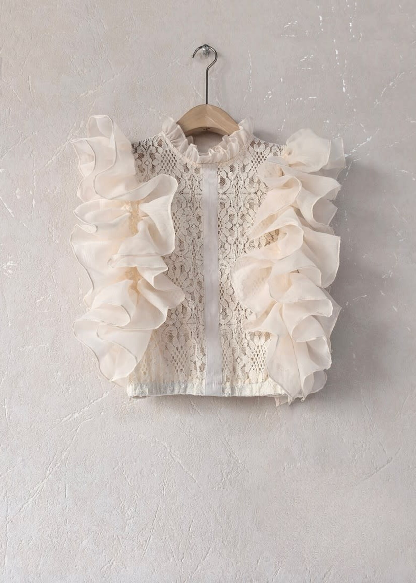 Flo Boutique Top Louise Off-white