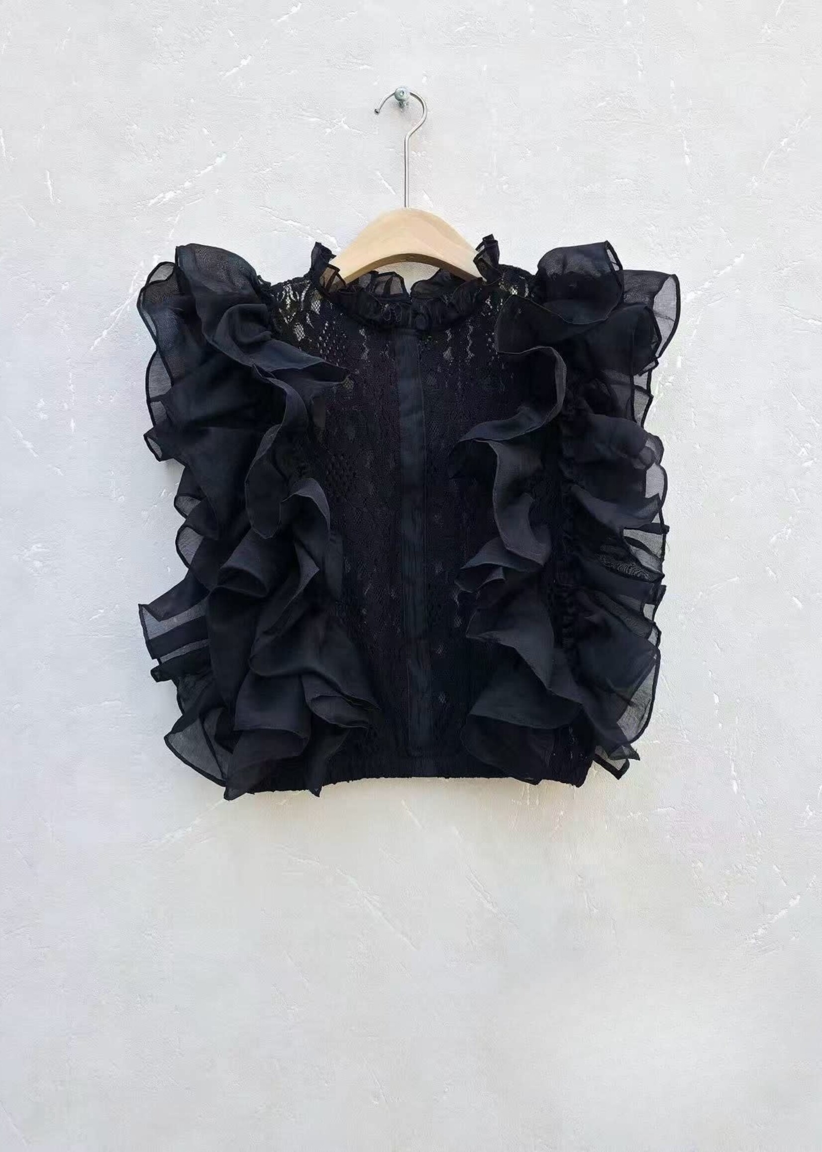 Flo Boutique Top Louise Black