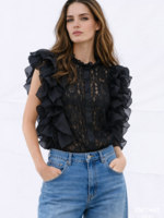 Flo Boutique Top Louise Black