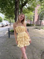 Flo Boutique Jurkje Kelly Yellow