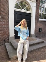 Flo Boutique Baseball Tee New York Blue