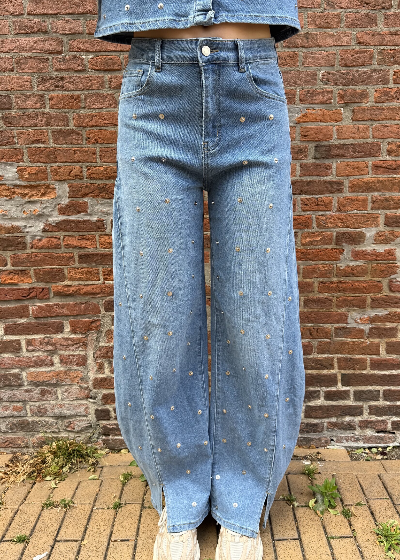 Flo Boutique Balloon Jeans Milo Buttons
