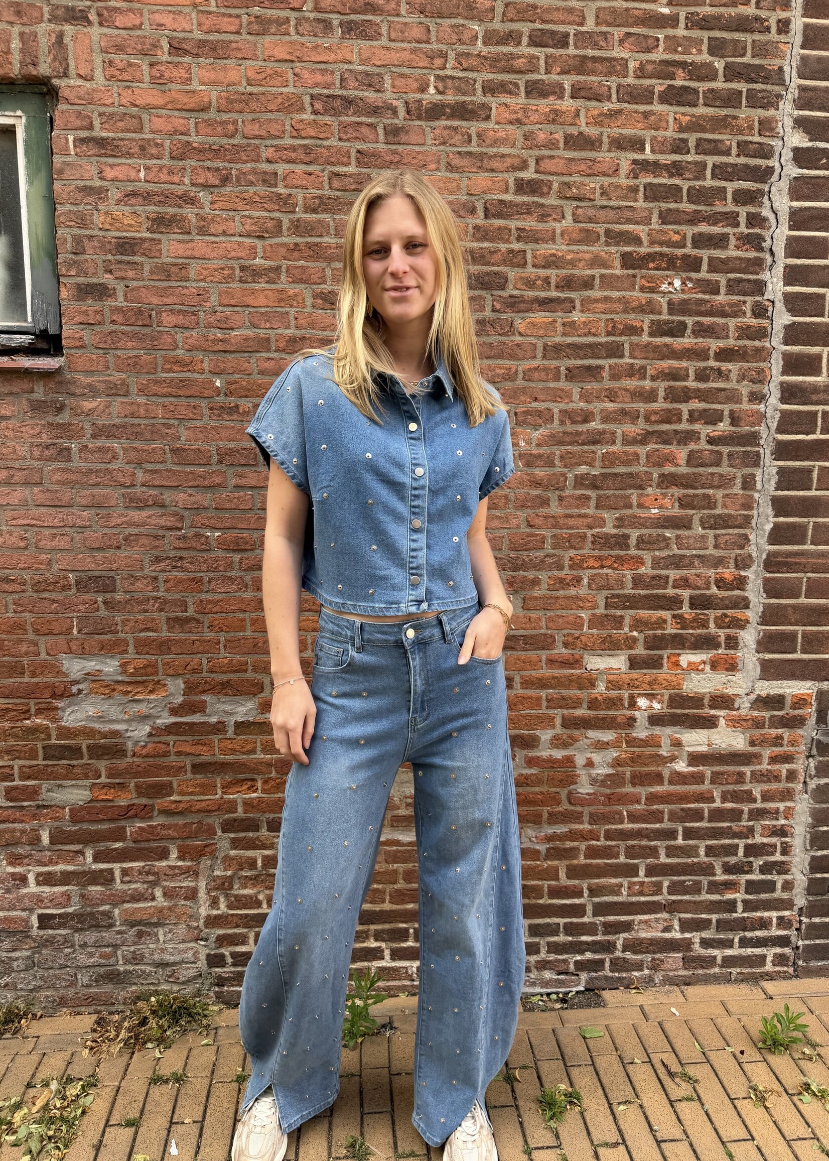 Flo Boutique Balloon Jeans Milo Buttons