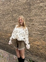 Flo Boutique Jasje Riva Dots Beige