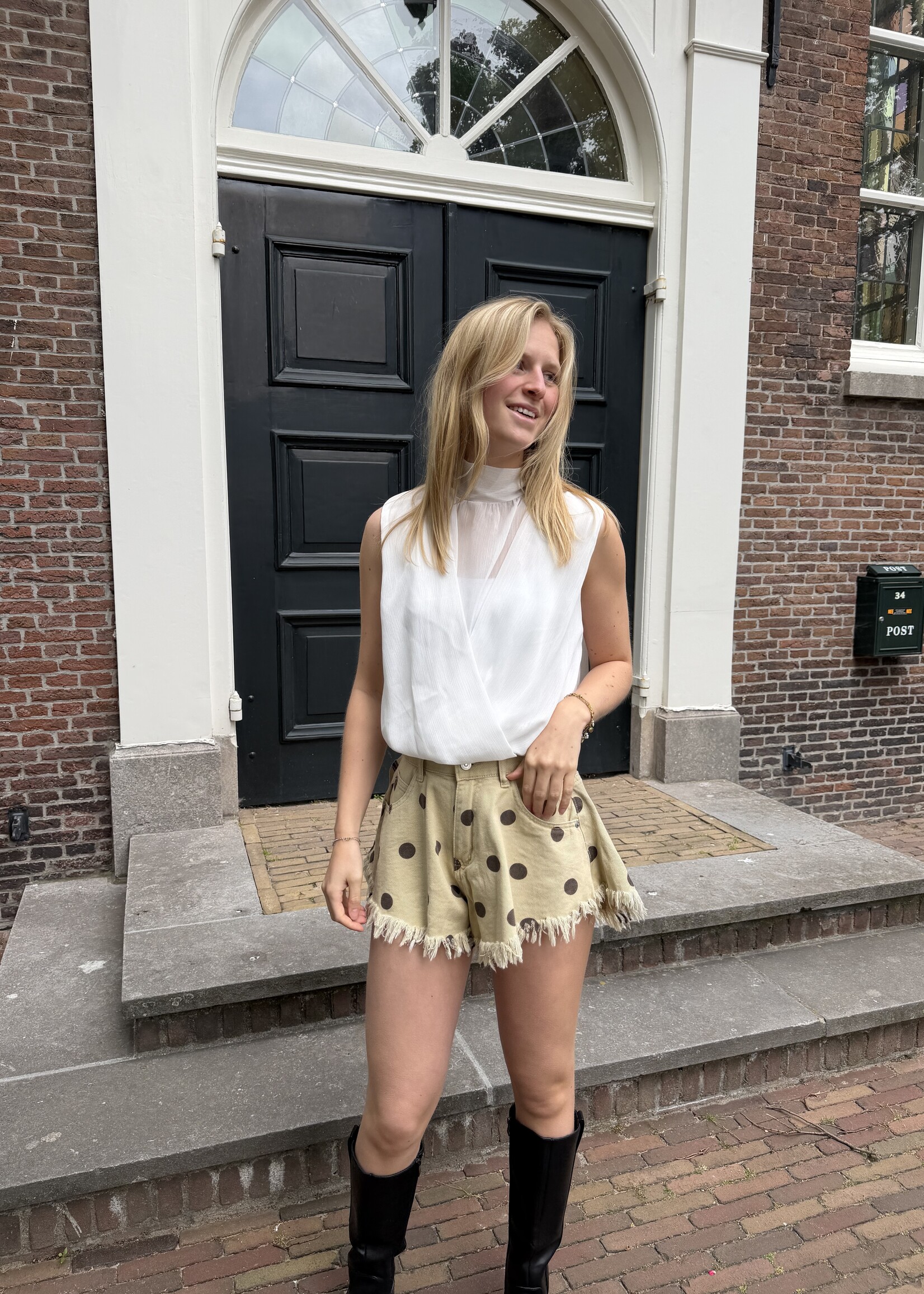Flo Boutique Top June White