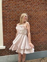 Flo Boutique Jurk Lente Pink