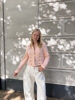 Flo Boutique Denim Jacket Kae Pink