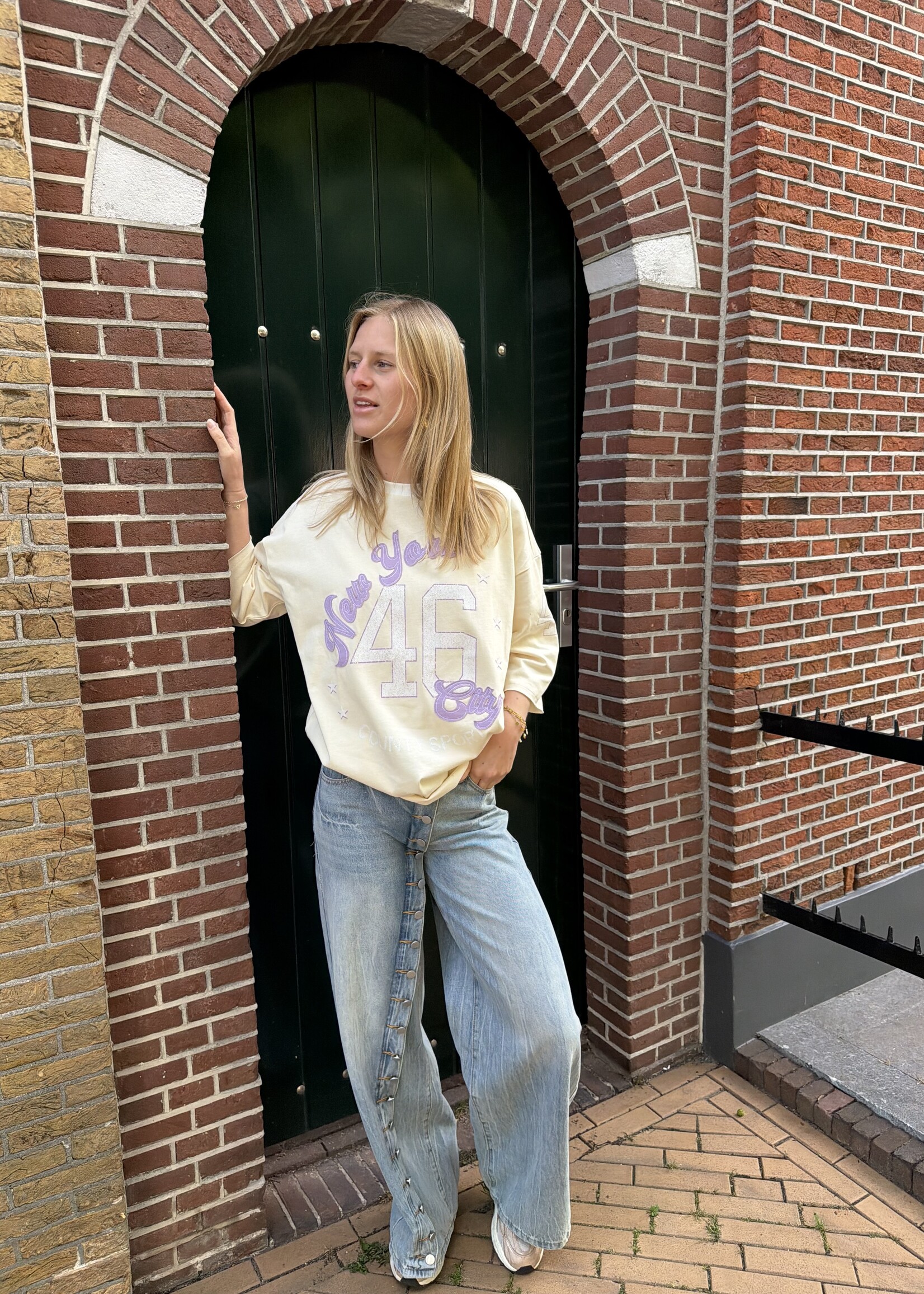 Flo Boutique Button Jeans Vic