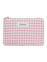 Flo Boutique Make-up tas Checked