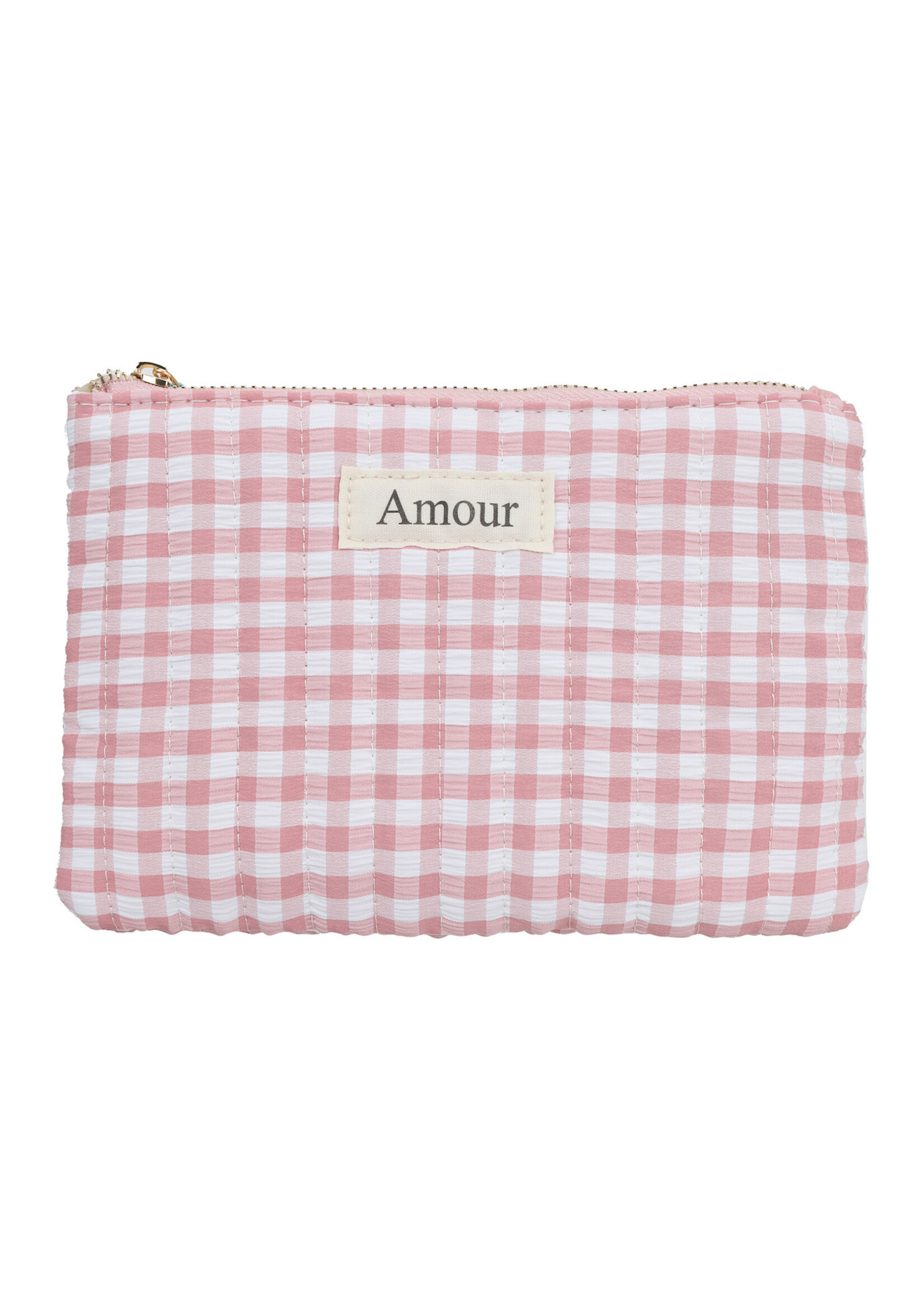 Flo Boutique Make-up tas Checked