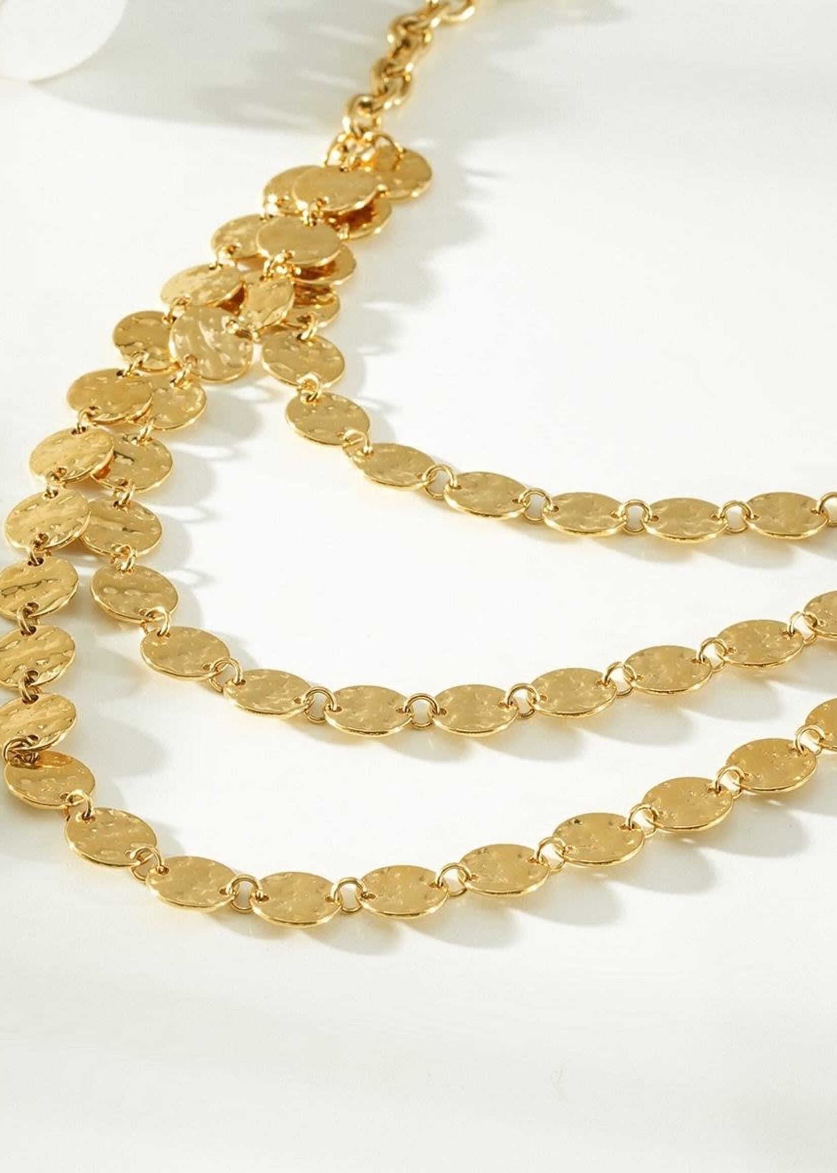 Flo Boutique Triple layer necklace rounds