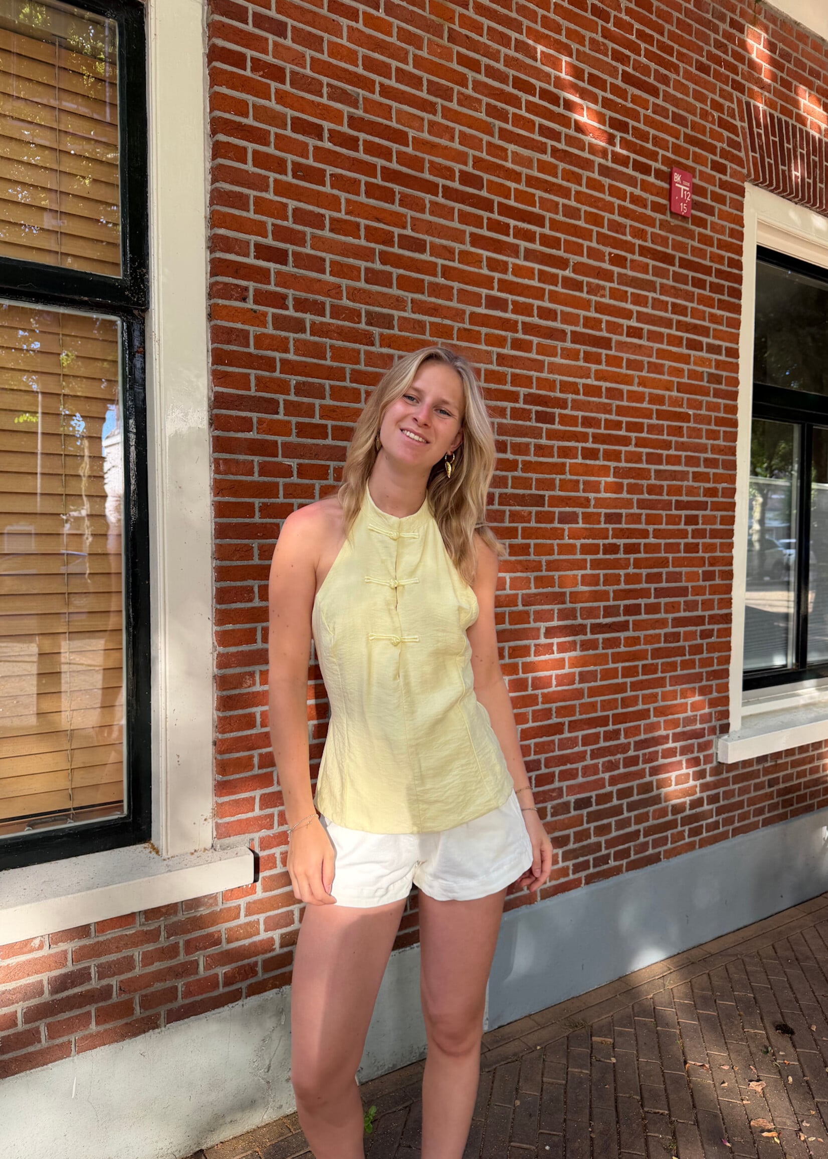 Flo Boutique Top Cita Yellow