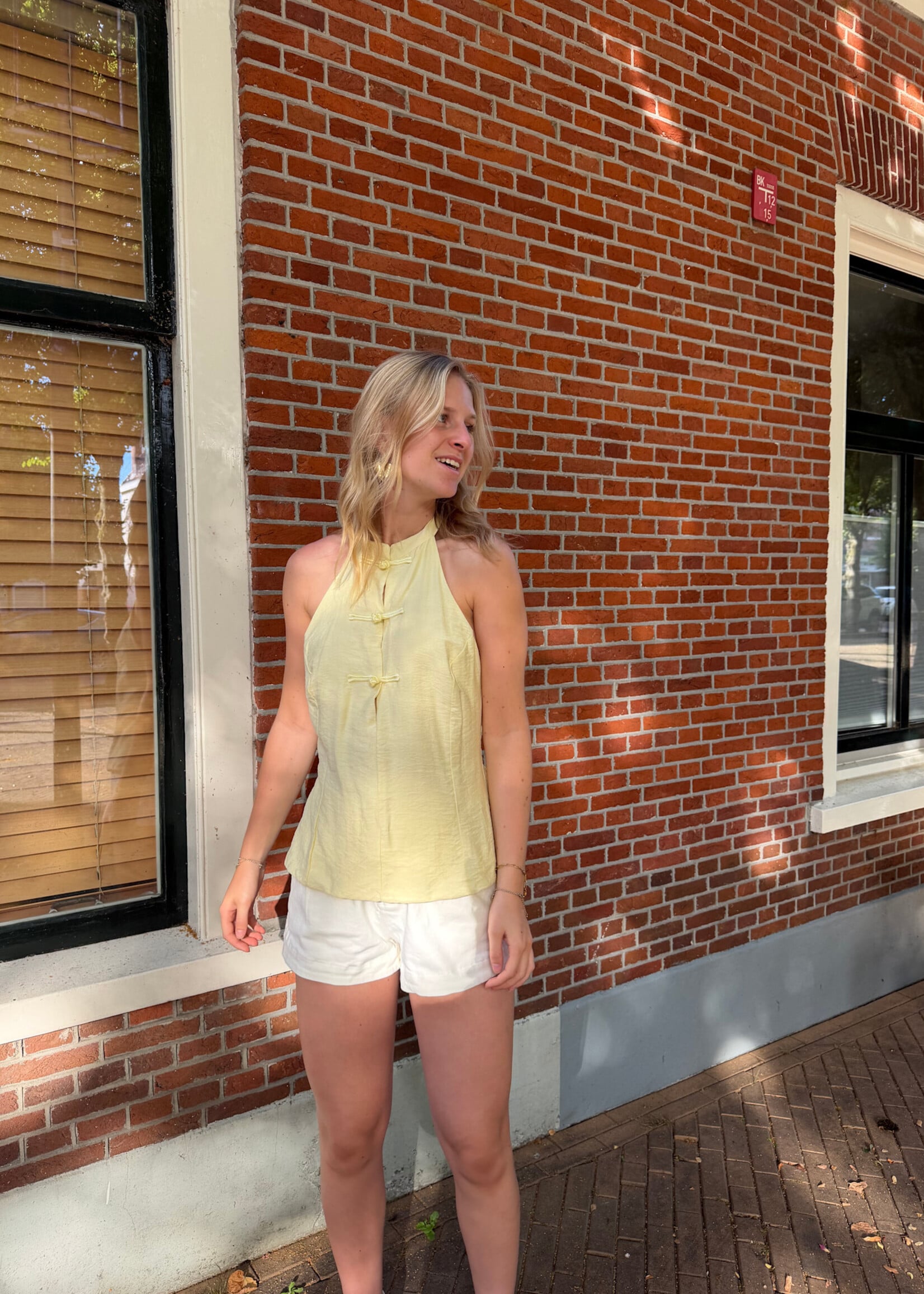 Flo Boutique Top Cita Yellow